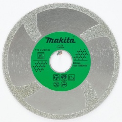 Disco Diamantado Borde Electrochapado para Marmol (Humedo) 4-3/8" Makita D-45004