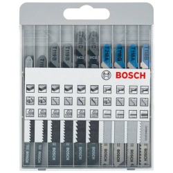 Set Hojas de Calar para Madera y Metal 10Pz Bosch 2607.010.630-000