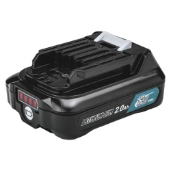 Aspiradora 12V CL108FDZW + Bateria 12V CXT 2.0 Ah BL1021B y Cargador DC10SB Makita CL108FDZW-2.0