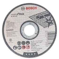Disco de Corte Plano 4 1/2" x 1,6mm Bosch 2608.602.263-000