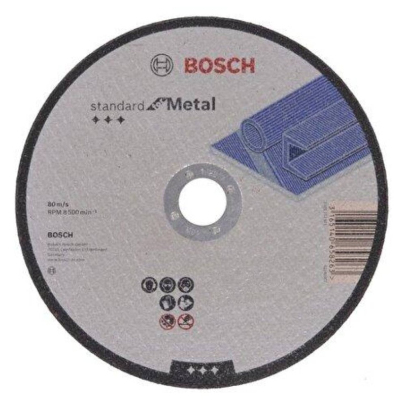 Disco de Corte Plano 7" x 1,6mm Bosch 9617.085.464-000