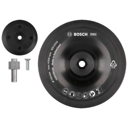 Plato de Goma para Taladro 125mm Bosch 1609.200.240-000