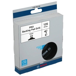 Plato de Goma para Taladro 125mm Bosch 1609.200.240-000