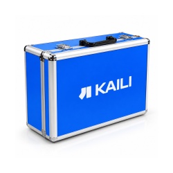 Amoladora Angular 4 1/2" 850W 11000 Rpm + 6 Discos de Corte KM1557 + Maleta de aluminio Kaili KLA0031LX7
