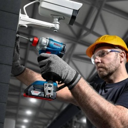 Taladro Perc 1/2" 76Nm GSB 18V-65 + Ator de Imp 1/2"-1/4" GDX 18V-285 Inc 2Bat 2,0Ah y Carg Brushless Bosch 0601.9N3.3E0-000