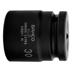 Dado de Impacto Hexagonal Milimetrico 3/4" x 60 mm Corto Bahco K8901M-60