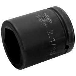 Dado de Impacto Hexagonal Pulgada 1.1/2" x 3.7/16" Corto Bahco K9801Z-3.7/16