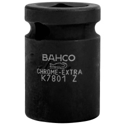 Dado de Impacto Hexagonal Pulgada 1/2" x 1-1/2" Corto Bahco K7801Z-1.1/2