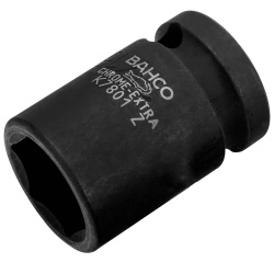 Dado de Impacto Hexagonal Pulgada 1/2" x 1-1/2" Corto Bahco K7801Z-1.1/2