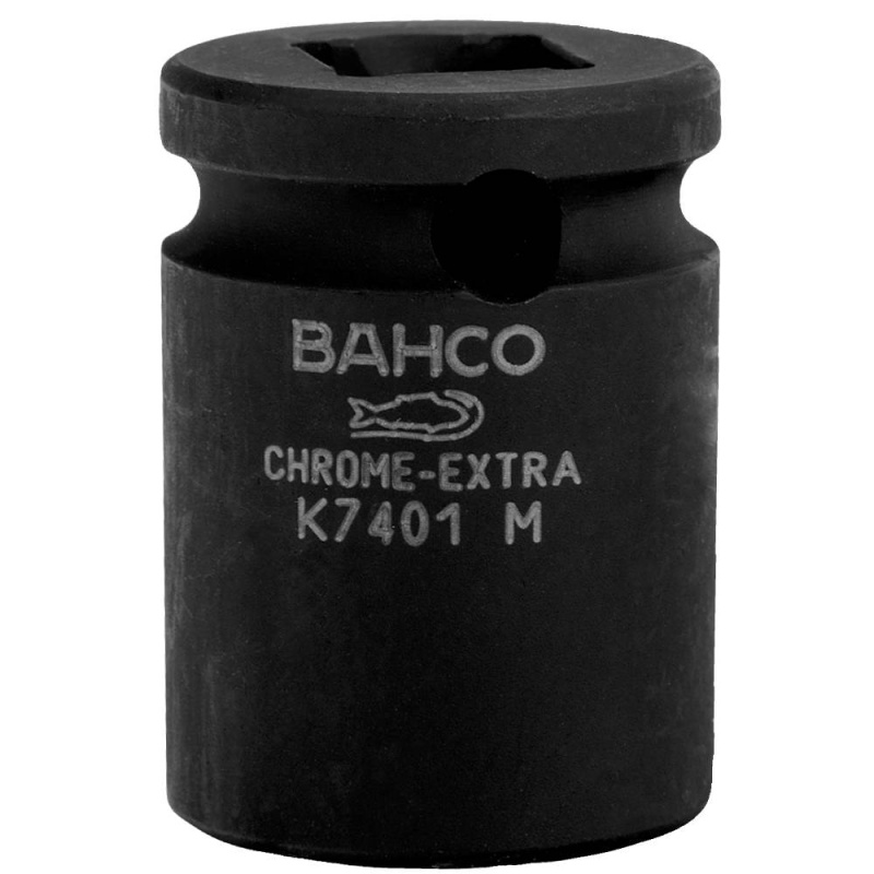 Dado de Impacto Hexagonal Milimetrico 3/8" x 13 mm Corto Bahco K7401M-13