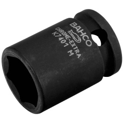 Dado de Impacto Hexagonal Milimetrico 3/8" x 22 mm Corto Bahco K7401M-22