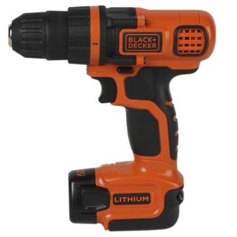 Taladro / Atornillador 3/8" 12V 600Rpm 11,3Nm Black+Decker LD112-B2C