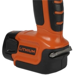 Taladro / Atornillador 3/8" 12V 600Rpm 11,3Nm Black+Decker LD112-B2C