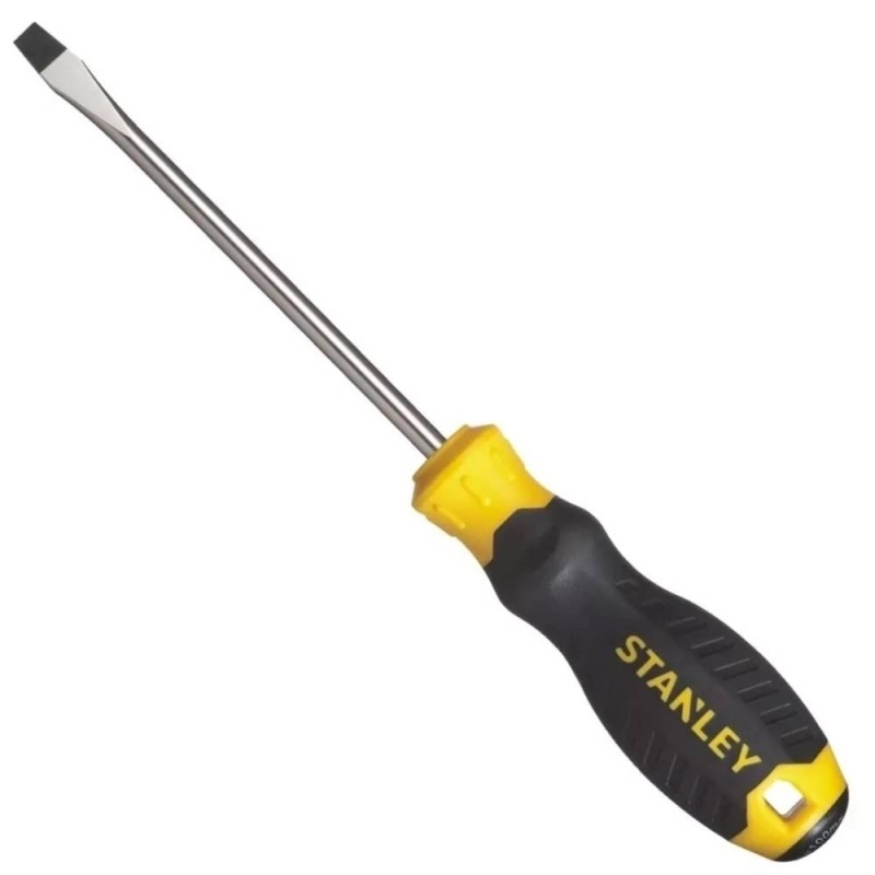 Desarmador Plano CushionGrip 1/4"(6,5mm) x 8"(200mm) Stanley STMT60829-840