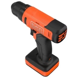 Taladro Percutor 12V 3/8" 900 Rpm + 17 Accesorios Black+Decker BCD712VHD-B2
