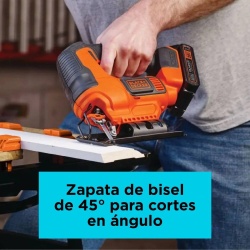 Sierra Caladora 20V 55mm Black+Decker BDCJS20C-B2C