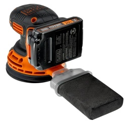 Lijadora Excentrica 5" 125mm 20V Brushless Black And Decker BDCRO20C-B2C