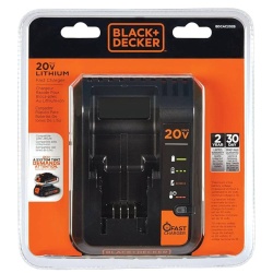 Cargador de Bateria Ion de Litio 12 / 20V Black+Decker BDCAC202B-B2C