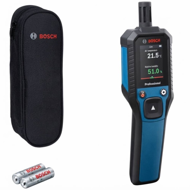 Medidor Digital de Humedad Pantalla LCD GDH 1-17 Bosch 0601.078.400-000