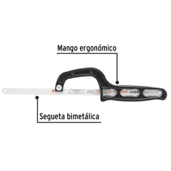 Mini Arco de Plástico 12" (300mm) para Segueta Pretul 20002
