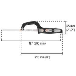 Mini Arco de Plástico 12" (300mm) para Segueta Pretul 20002