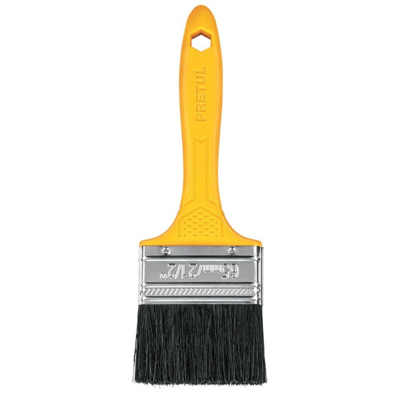 Brocha de 2-1/2" (6,35 cm) con Mango de Plastico Pretul 21527