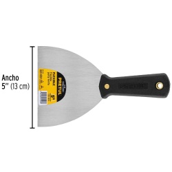 Espátula Flexible 5" (13 cm) con Mango de Plástico Pretul 20323