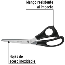 Tijera Multiusos 8" de Acero Inoxidable Pretul 23185
