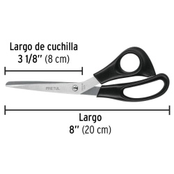 Tijera Multiusos 8" de Acero Inoxidable Pretul 23185