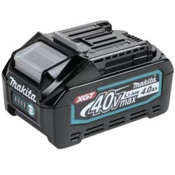 Aspiradora de Suelo 40V XGT BL 250ml 1 Batería 4,0 Ah y Cargador Makita CL003GZ10-4.0