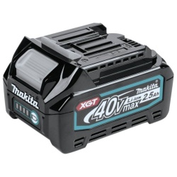 Aspiradora de Suelo 40V XGT BL 750ml 1 Batería 2,5 Ah y Cargador Makita CL001GZ04-2.5
