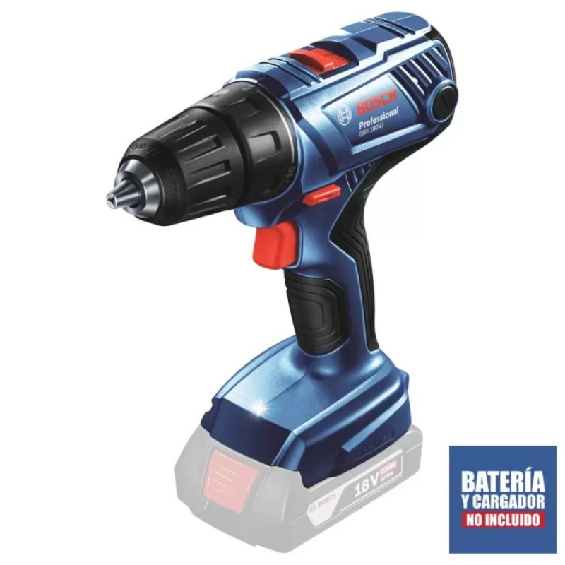 Taladro Atornillador 1/2" 18V 54Nm Baretool Bosch GSR 180-LI 0601.9F8.1E2-000-OUT (CAJA DAÑADA)