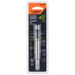 Adaptador Articulado 4 3/4" (120 mm) Magnetico para Puntas Truper 101965