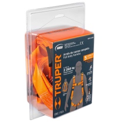 Arnés de Seguridad de Cuerpo Completo 5 Anillos Truper 14434