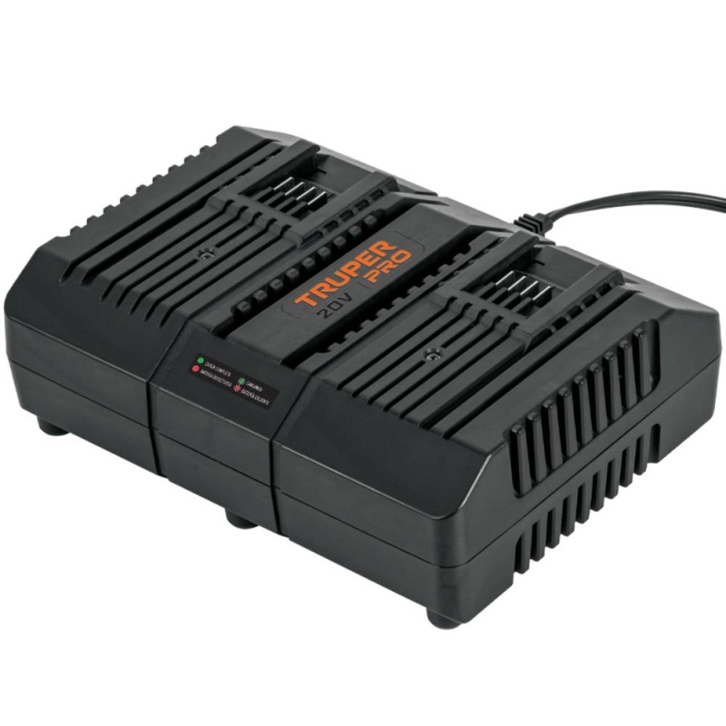 Cargador Dual de Bateria 20V Truper 103241