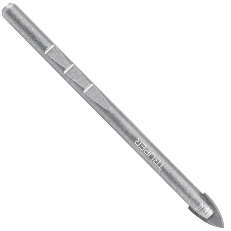 Broca Piloto con Diamante 1/4" x 4" para Sierra Copa Truper 101581