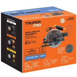 Sierra Circular 6 1/2" 20V Baretool 4000 Rpm Truper 103257