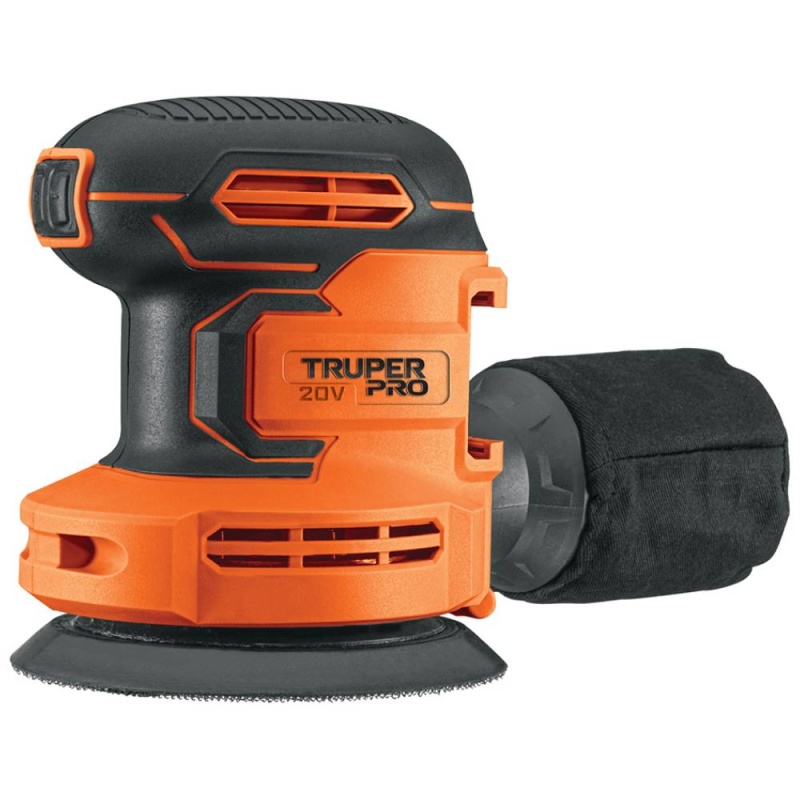 Lijadora Roto-Orbital 5" 20V Baretool 11000 Opm Truper 103261