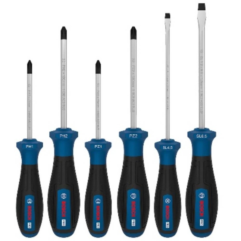 Juego de Destornillador Mixto PH/PZ/SL 6Pz Bosch 1600.A03.9PD-000