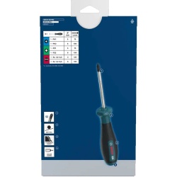 Juego de Destornillador Mixto PH/PZ/SL 6Pz Bosch 1600.A03.9PD-000