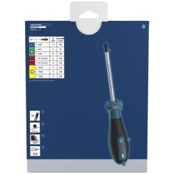 Juego de Destornillador Mixto PH/PZ/SL/TX 8Pz Bosch 1600.A03.9PF-000