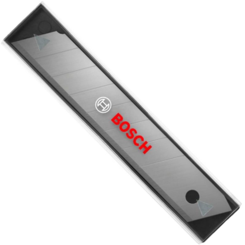 Cuchilla para Navaja Retractil 19 mm 10Pz Bosch 1600.A03.AL3-000