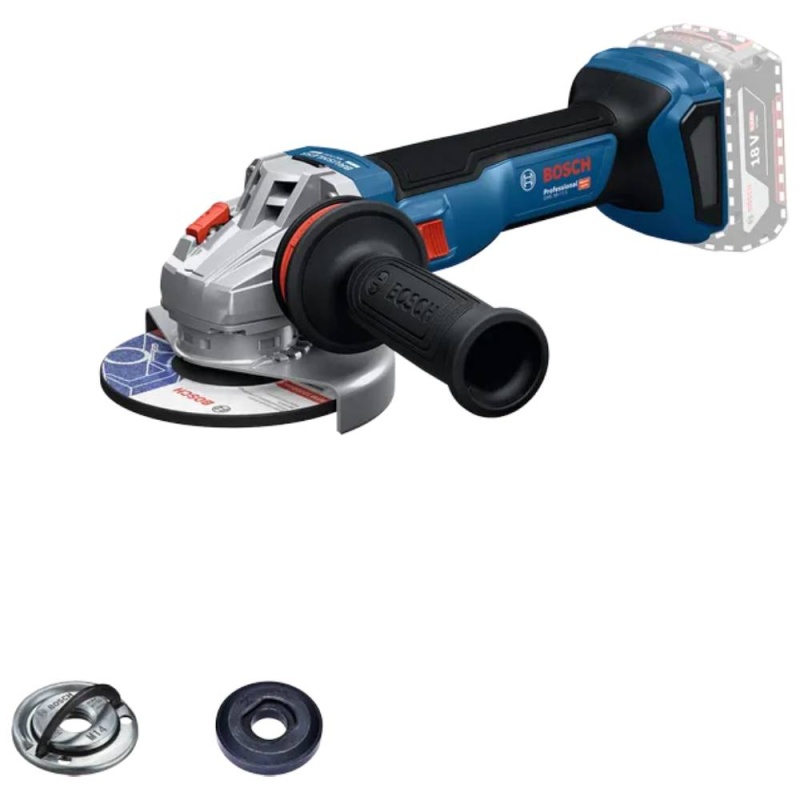 Amoladora Angular 18V Baretool 9000 Rpm GWS 18V-11 S SB Bosch 0601.9N4.0E0-000