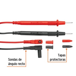 Juego de Cables de Prueba Para Multimetro Truper 102406