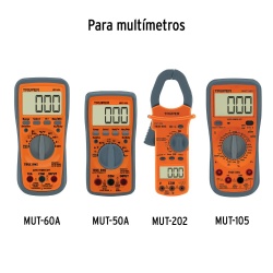 Juego de Cables de Prueba Para Multimetro Truper 102406