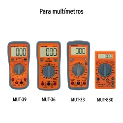 Juego de Cables de Prueba Para Multimetro Truper 102406