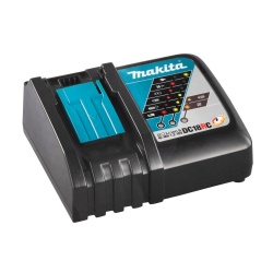 Sierra de Podar 4" 18V LXT + Batería BL1860B + Cargador DC18RC Makita DUC101Z01-6.0