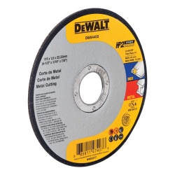 Disco de Corte 4 1/2" x 1/16" x 7/8" para Metal y Acero Inoxidable DeWalt DW84402