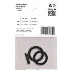Juego de Anillo de retención y pasador para vasos de impacto PRO 3/8" Bosch 2608.003.065-000