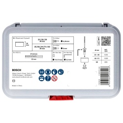 Juego de Sierras de Copa para Madera 14 Pz Bosch 2608.594.504-000